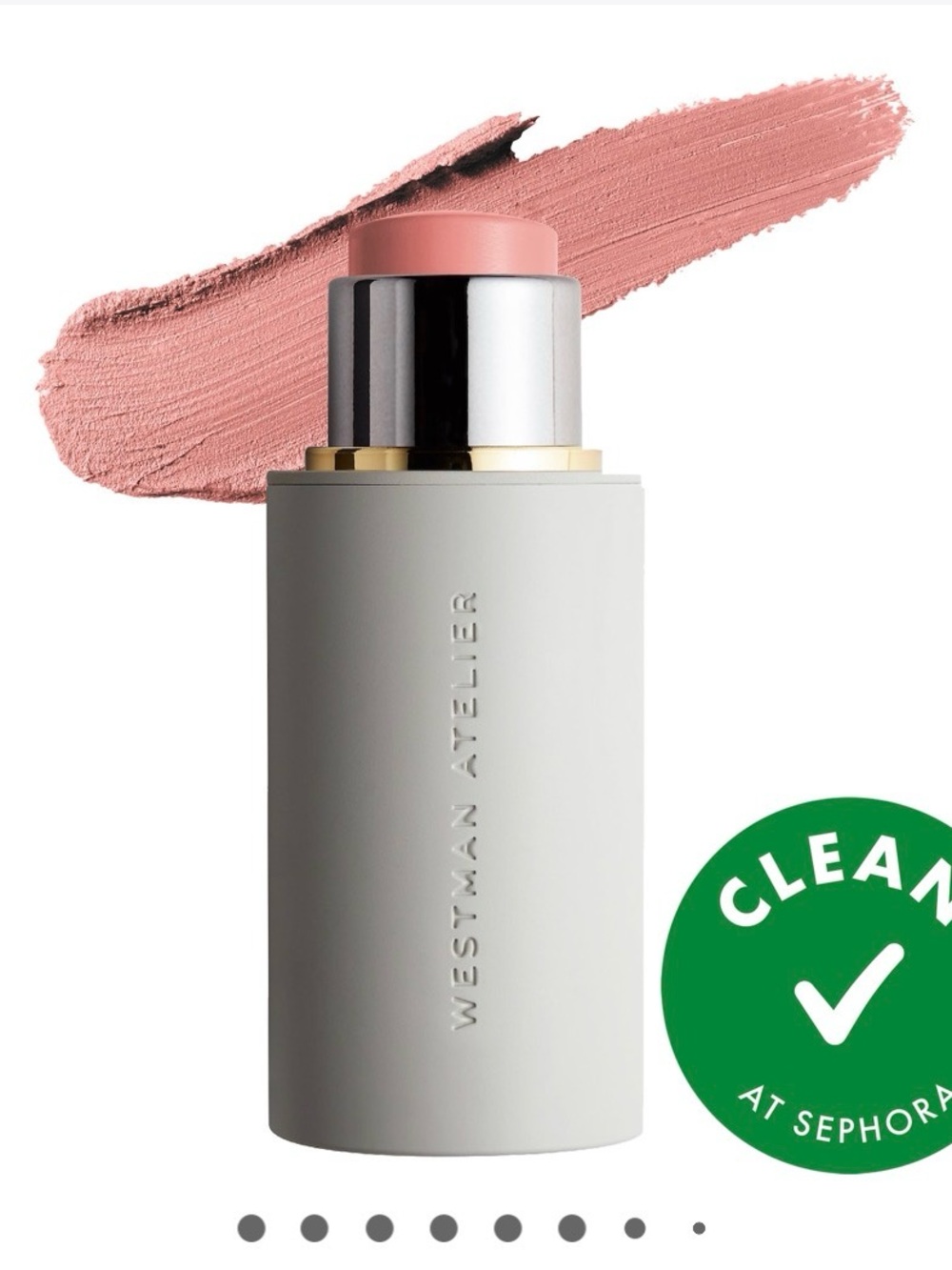 EUC Westman Atelier Mini Baby Cheeks Cream Blush Stick